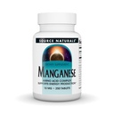 Fonte Naturals Manganese, Aminoacido Chelato - Supporta la produzione di energia - 250 compresse