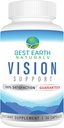 Integratore di Formula di Supporto Visione con Vitamine Occhiali, Luteina, Vitamina A, Quercetina e Altro - 30 Conte