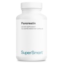 Supersmart - Pancreatin 10X 4000 al giorno (Extra Strength) - Integratore di enzimi digestivi - con Protease, Lipase, Amylase, Trypsin - Supporto per digestione sana | Non-GMO & Gluten Free - 120 capsule DR