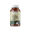Alpha Focus Nootropic - Memoria e Focus Brain Booster Supplemento con Choline, Citicoline, GPC, L-Tyrosine, Bacopa Monnieri, DMAE, Gingko Biloba, Lion's Mane, Niacinamide - 60 capsule