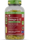 Mark 600mg Omega-3 da Fish Oil con 50 mcg Vitamina D3 (200 Conta)