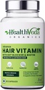 Organics Advance Hair Vitamin generico con DHT Blocker & Biotin | Vitamine di capelli clinicamente provate per uomini e donne - 60 capsule di veg