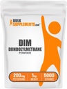 BulkSupplements.com polvere DIM - polvere di diindolylmethane, supplemento DIM per gli uomini e le donne - senza aroma & senza glutine, 200mg per porzione, 1kg (2.2 lbs) (pacchetto di 1)