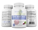 Estratto di radice di barbabietola - 1300mg Per Serving - Capsule di radice di barbabietola - Polvere di barbabietola supporta la pressione sanguigna, prestazioni atletiche, digestivo, sistema immunitario (Pure, non OGM, senza glutine)