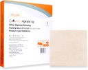 MedVance MedHeal Silver Calcium Alginate Ag Sterile Vestito altamente assorbente, (4.25" x 4.25") 5 condimenti/Box, 5 conteggio (Pack of 1)