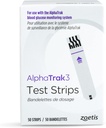 AlphaTrak 3 strisce di prova per l'uso con AT3 sistema di monitoraggio del glucosio nel sangue per gatti, cani e cavalli, 50 conte