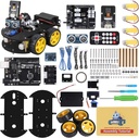 ELEGOO UNO R3 Smart Robot Car Kit V4 per Arduino Robotics for Kids Ages 8-12 12-16 STEM Science Kits Coding Gifts per 8 9 10 11 12 13 15 16 anni Teens Cool Engineering Building Toys
