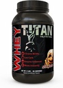 Titan Whey Protein Powder - Premium, veloce assorbimento Whey con 23g di proteine, BCAAs, & enzimi digestivi per servire - Supporta la massa muscolare magra e la digestione ottimale - 2 sterline, Snickerdoodle