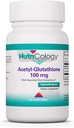 Nutrizione Acetil-Glutathione - S-Acetyl-L-Glutathione, Ben assorbito, Supporto immunitario, 100 mg Supplemento - 60 Conte