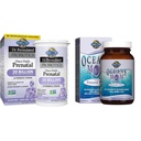 Giardino della vita - Dr. Formulato Probiotici Una volta Quotidiano Prenatale & Oceani mamma Prenatale Fish Oil DHA, Omega 3 Fish Oil Supplement