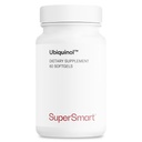 Supersmart Ubiquinol 200 mg al giorno (alto assorbimento) - Integratore brevettato Keneka CoQ10 - Forma attiva di Coenzyme Q10 | Non-OGM & Gluten Free - 60 Softgels