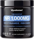 Liposomal NR (Nicotinamide Riboside) con Trans-Resveratrolo, Vitamina C & Quercetin – Supporta il benessere cellulare e l'invecchiamento sano -150 capsule- Made in the USA