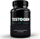TestoGen Booster per gli uomini - Natural Male Vitality Supplemento per combattere i bassi livelli di energia, combattere la fame, il controllo del peso di sostegno, la crescita del muscolo e messa a fuoco - 3 mesi di alimentazione