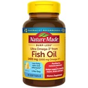 Natura Fatto Extra Forza Omega 3 Integratori di olio di pesce, 1400mg, Olio di pesce Omega 3 Integratori come Estremi di Etilico per Cuore sano, Cervello, Occhi, Supporto di Mood, 45 Softgels, 45 giorni di alimentazione