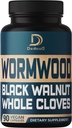 12in1 Wormwood Black Walnut Clove Capsule - Immune, e Mood Support - 3 mesi di fornitura - 90 capsule vegane
