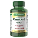 La Bounty Omega 3 della natura, supplemento di acido grasso di base vegetale 3, 520mg, sostiene la salute del corpo intero compreso cuore, pelle, giunto, 30 Softgel vegetariani, alternativa di olio di pesce