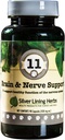 Silver Lining Herbs 11 Canine Brain & Nerve Support - Prodotto naturale aiuta a mantenere il sistema nervoso, cervello, & Spinal Cord - Integratore di erbe Aiuta a mantenere la felicità e buona disposizione - 90 capsule