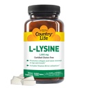 COUNTRY LIFE VITAMINI L-Lysine 1000 Mg con B-6, 2.5 Pounds