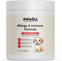 Allergy & Immune Support Chews for Dogs – Powered by Astragalus Root & Flaxseed C3 – Promuove l'allergia stagionale, Gut & Digestive Health – Soft Chews
