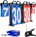 Portable Scoreboard – Wearable Attachable Tabletop Score Keeper for Volleyball, Beach Volleyball, Cornhole, Tennis, Ping Pong, Table Tennis, Biliardo