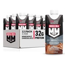 Latte Muscolare Pro Agitazione Pro Advanced Nutrition Protein Shake, Cioccolato Knockout, Cartone da 11 Fl Oz, 12 Pack, Proteine da 32g, Zucchero da 1g, 16 Vitamine & Minerali, 5g Fibra, Recupero Workout, Imballaggio Vary May