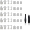 Dom per apparecchi acustici - Dom universali per apparecchi acustici - Dimensioni Small, Medium, Large & X-Large Earbud Sostituzione e Amplificatori audio acustici BTE