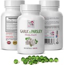 Integratori antiossidanti - GARLIC E PAROLA ODORLESS FORMULA - Integratori di aglio, integratori di aglio e prezzemolo, integratori di prezzemolo, integratori di aglio inodore, prezzemolo - 1B 100 Softgels