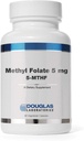 Douglas Laboratories - Methyl 5 mg (5-MTHF) - Vitamina B9 biologicamente attiva per sostenere la salute cardiovascolare e l'umore - 60 capsule