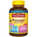 Natura fatta Prenatale con acido folico + DHA, vitamina prenatale e integratore minerale per il supporto nutrizionale giornaliero, 90 Softgels, 90 giorni di alimentazione