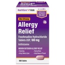 SaluteCareAisle Allergy Relief - Fexofenadine Hydrochloride Tablets USP, 180 mg - 180 Compresse - Medicina allergia, Non-Drowsy 24-Hour Relief