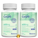 CoQ10 600mg Softgels | High Absorption CoQ10 Ubiquinol Supplemento | Forma ridotta potenziata con vitamina E & Omega 3 6 9 | Powerhouse antiossidante Buono per la salute | 120 Softgels