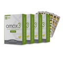 Omax3 Ultra-Pure Omega-3 Fish Oil Pills | Alta concentrazione EPA DHA,1500 MG, Senza glutine, Non OGM, Made in USA, 240 Softgels Blister Packs (4 scatole)