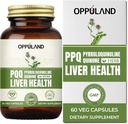 PQQ + Herbs Liver Supports-PQQQ Liver Supplement-Pyrroloquinoline Quinone con estratto di cardo del latte per le capsule di veg di salute-60 del fegato