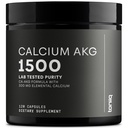 Toniiq 1500mg Ultra High Purity Ca AKG Supplemento - 99%+ Altamente purificato e biodisponibile Calcium Alpha-Ketoglutarate - Calcium AKG Longevità Supplemento - 120 Ca-AKG capsule vegetariane