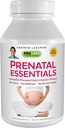 ANDREW LESSMAN Prenatal Essentials 180 Capsule - Vitamine Prenatali complete per le Donne, No Additivi Prenatal Multivitamina, Nutrienti per Prenatale Femminile, Prenatale-metilfolato Postnatale con Ferro