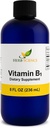 Liquid Vitamina B1 Gocce - Supplemento giornaliero di Thiamine a Digestione di supporto, Sistema nervoso, Salute del cuore, Rilievo di stress, Booster di energia naturale - 500% DV, 288 Serve per bottiglia - 8 fl. oz