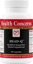 Head-Q – Integratore a base di erbe per il supporto alla tensione e al seno – Qiang Huo Chinese Herbal Formula con Magnolia, Chaste Tree, Turmeric – Circulation Support – 90 Capsule