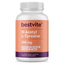 BESTVITE N-Acetyl L-Tyrosine 350mg (NALT) (120 capsule) - No Stearates - Non OGM - Gluten Free