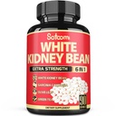 Satoomi 6 in 1 Bianco Kidney Bean estrarre capsule -90 capsule -3 mesi di fornitura - Extra di miscela con Olive Leaf, Verde chicco di caffè & T verde - Supporto Carb Scale giù