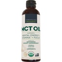 Viva Naturals Organic MCT Olio, 16 fl oz – Olio MCT per il caffè, USDA Organico, Non OGM, Paleo Certified & Keto Friendly, Supporta energia & Clarity Mentale