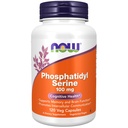 NOW Integratori alimentari, Phosphatidyl Serine 100 mg con Phospholipid composto derivato dalla lecitina di soia, 120 capsule di veg