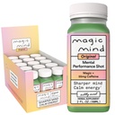 Magic Mind Energy and Focus Drink Shots - Stress Relieving, No Jitters, Ashwagandha, Vitamina B12, Vitamina C, Matcha Green Tea, Funzionali funghi - 2 FL Oz (15 Pack)