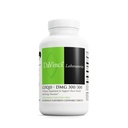 DAVINCI Labs CoQ10 - DMG 300/300 - Supporta la salute del cuore e la funzione di energia* - Integratore alimentare con Coenzima Q10 & Vitamina E - Vegetariano - Senza glutine - 60 compresse arancio aromatizzate masticabili