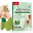Patches del ginocchio 36Pcs,Pacchette di calore 8-Hour dell'adesivo dell'estratto del legno per ginocchio, schiena, collo, spalla