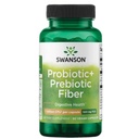 Swanson Prebiotico + Probiotico Fibra - Integratore Naturale Promuovere il Sistema Digestivo & Assistenza Sanitaria Immune - Aids Regolarità & GI Tratta Salute - (60 Capsule, 500 Milioni di CFU Ognuno)