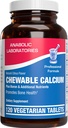 Integratore di calcio masticabile per le donne - Integratore di ossa clinico con calcio masticabile con Vitamina D Magnesio e Complesso di Borone per il supporto di salute e resistenza - Made in USA - 30 Serve
