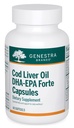 Genestra Brands Cod Liver Oil DHA-EPA Forte Capsules | Miscela di DHA, EPA e Vitamine A e D | 60 Softgels