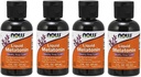 Melatonina liquido 3mg (pacchetto di 4) Ora Cibi 8 oz. (4 x 2 oz.) Liquidazione
