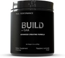 Costruisci + GAA, per la costruzione e il recupero del muscolo, Limonata del lampone, In attesa di brevetto GAA + Monoidrato della creatina, migliora la resistenza, le prestazioni e la crescita del muscolo - Creatina, GAA, Betaina - 30 Serve