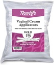 Applicatori della crema vaginale di plastica monouso Applicazione dell'iniettore filettato igienico Preseed Estrace Premarin OTC crema prodotti Dosage Markings- 15 Pack